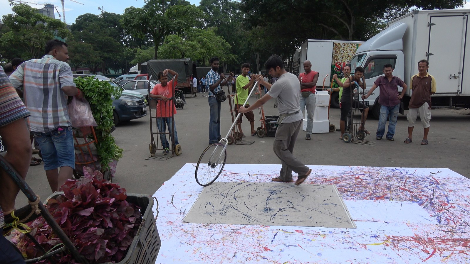 Pusat Bandar Utara Selayang, 160613 (9 Painters : 2 Wheels)