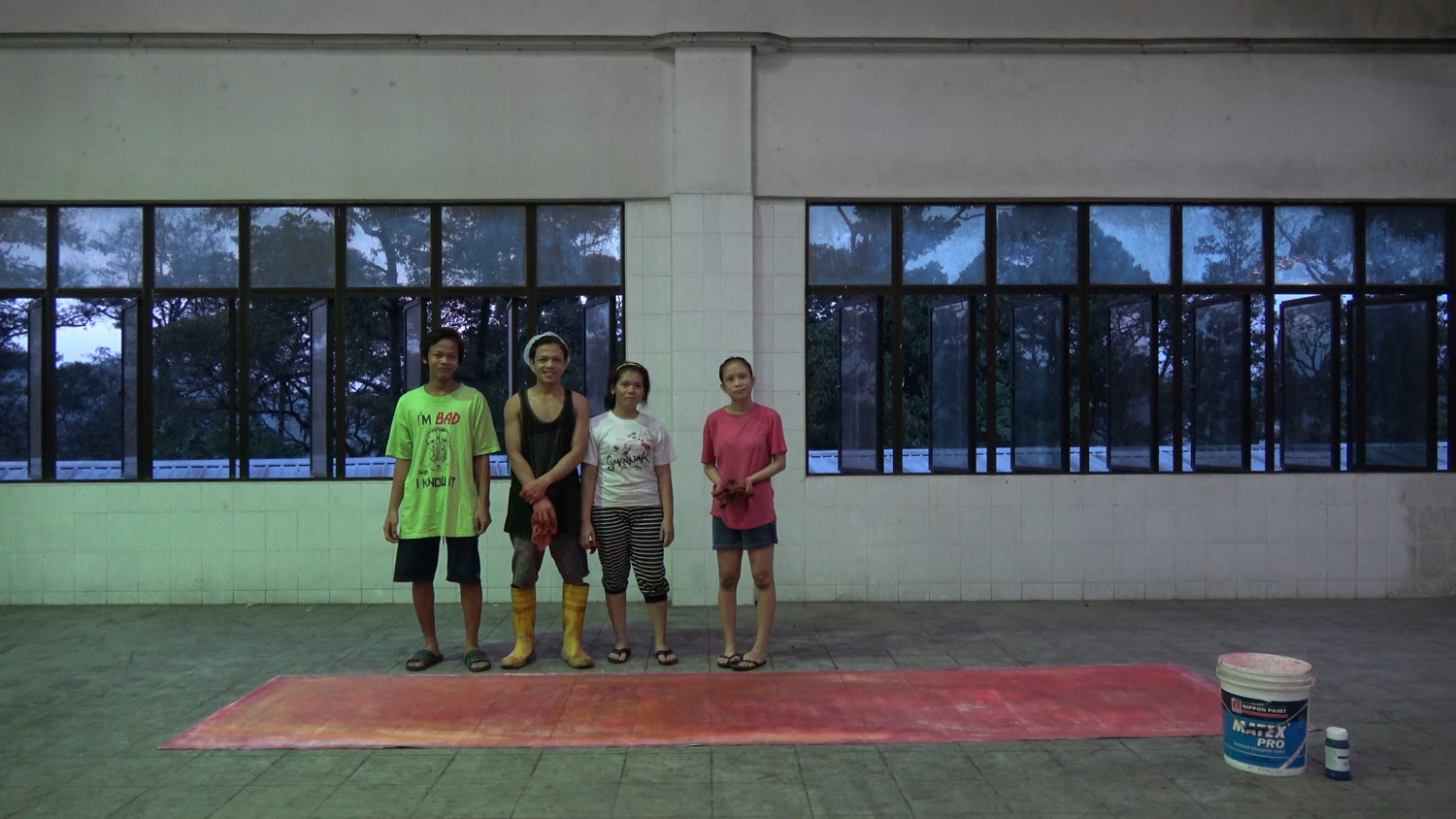 Untitled (with Dwi, Rian, Welly, and Siti), 2017.