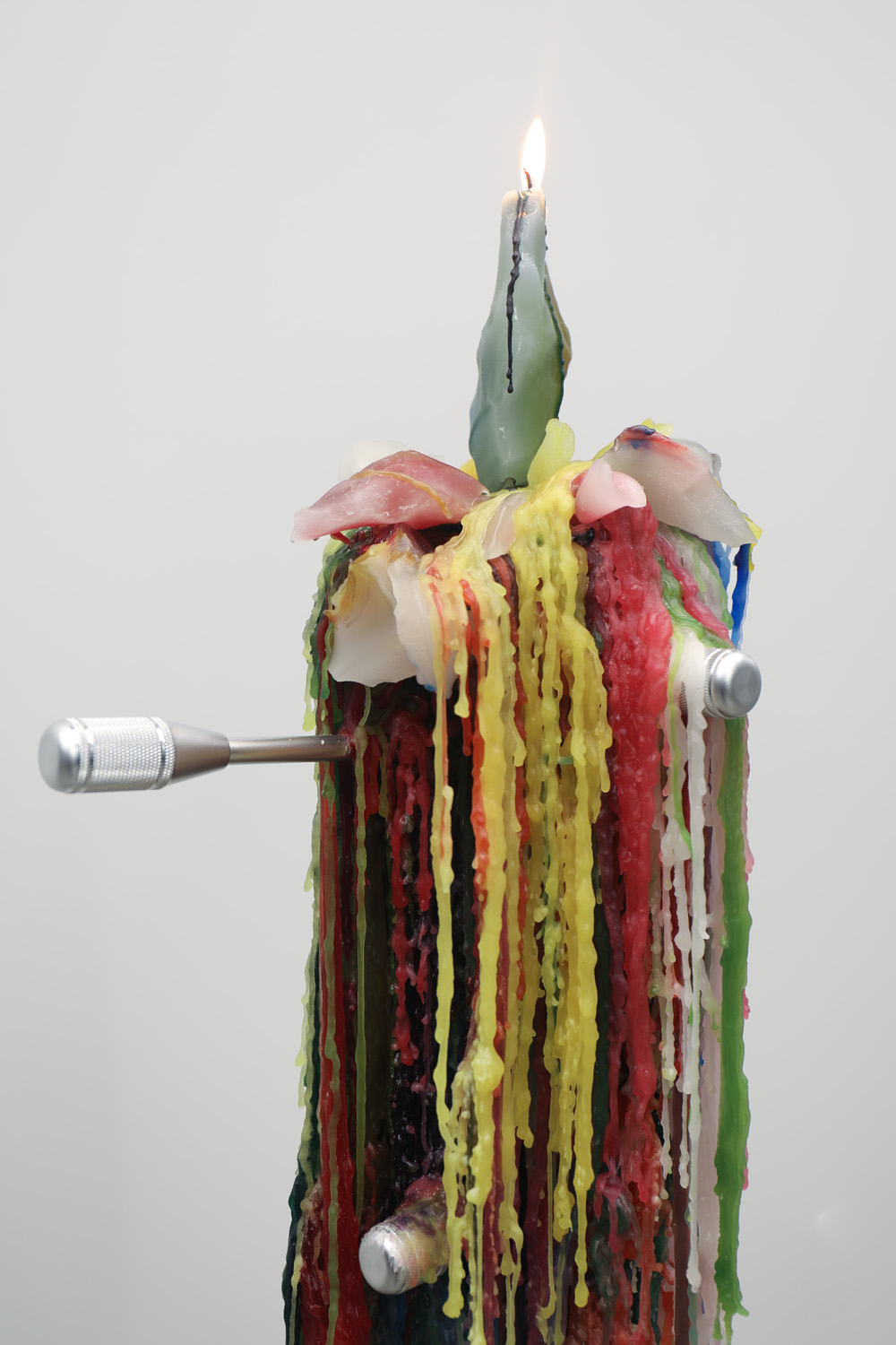 Flaming Tower II, 2021. Roski Mateo Gallery, Los Angeles, 2021.