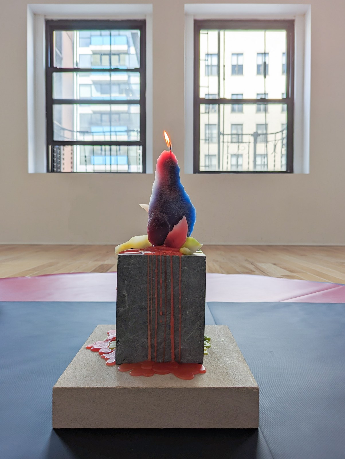 Inflaming (Circular), 2023. Island Gallery, New York, 2023.