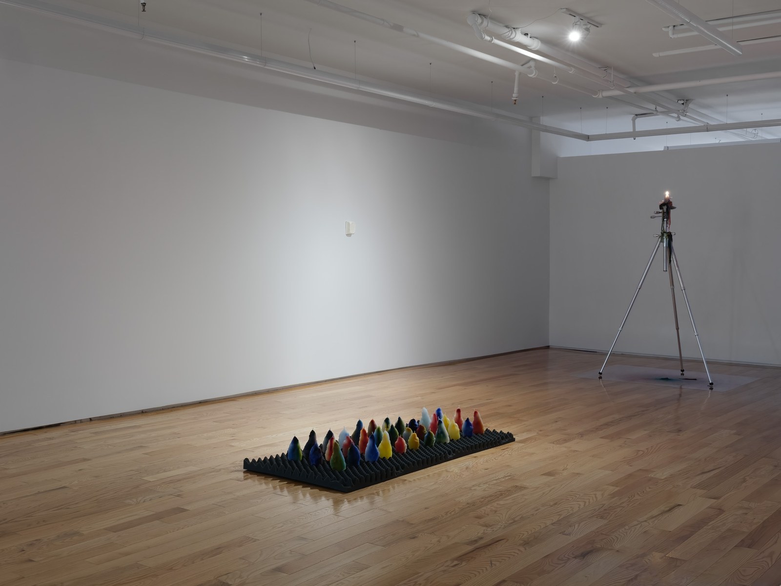 Bifaces, (left), 2021. Island Gallery, New York, 2023.