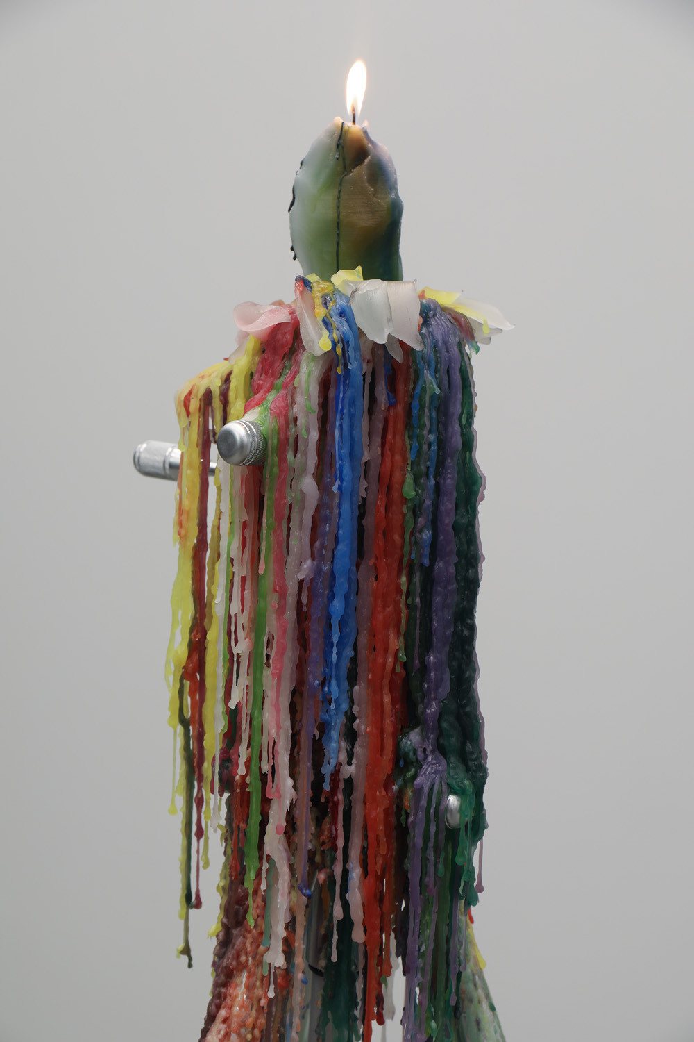Flaming Tower II, 2021. Roski Mateo Gallery, Los Angeles, 2021.